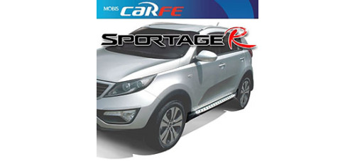 mobis side running board steps set kia sportage r 2010-13